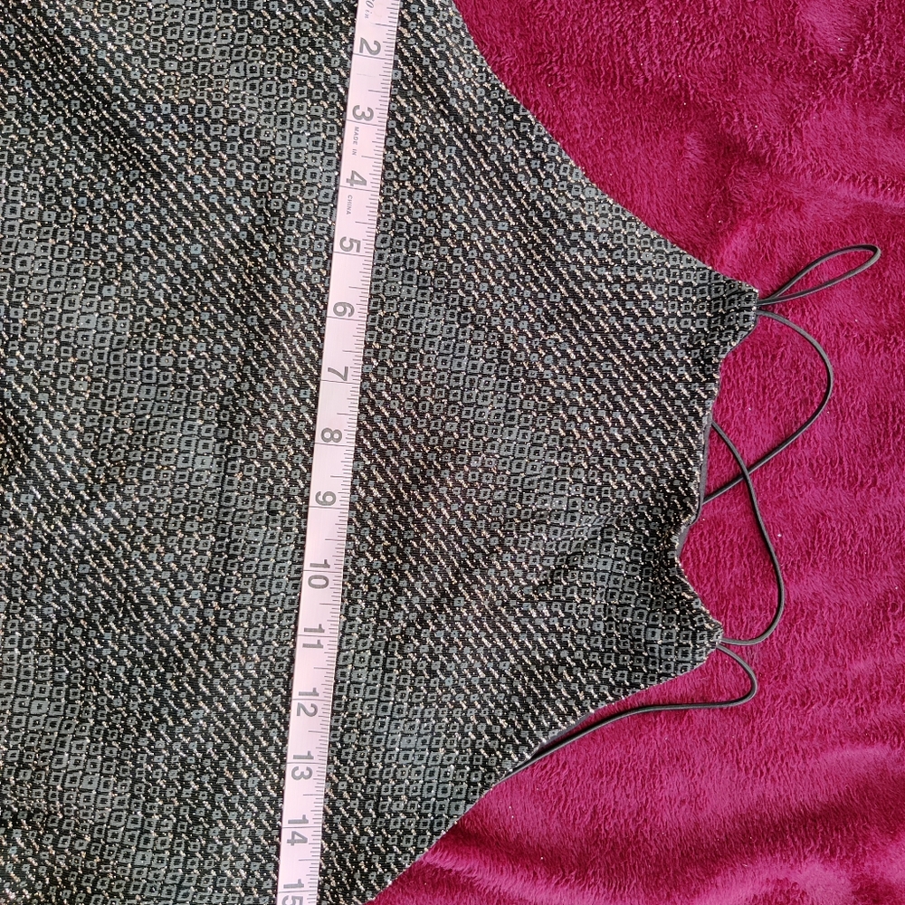 Free Press Shimmer Mini Halter Dress